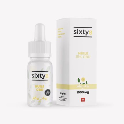 huile cbd aromatisée mojito