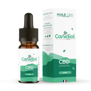 Huile CBD Chien 20% Broad Spectrum - Sérénité Canine 10ml