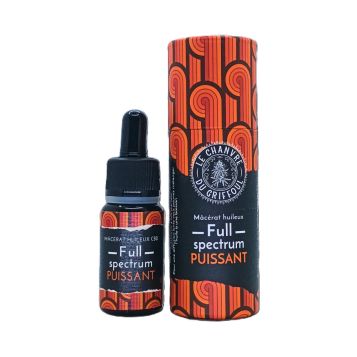 Macérat huileux CBD bio Puissant