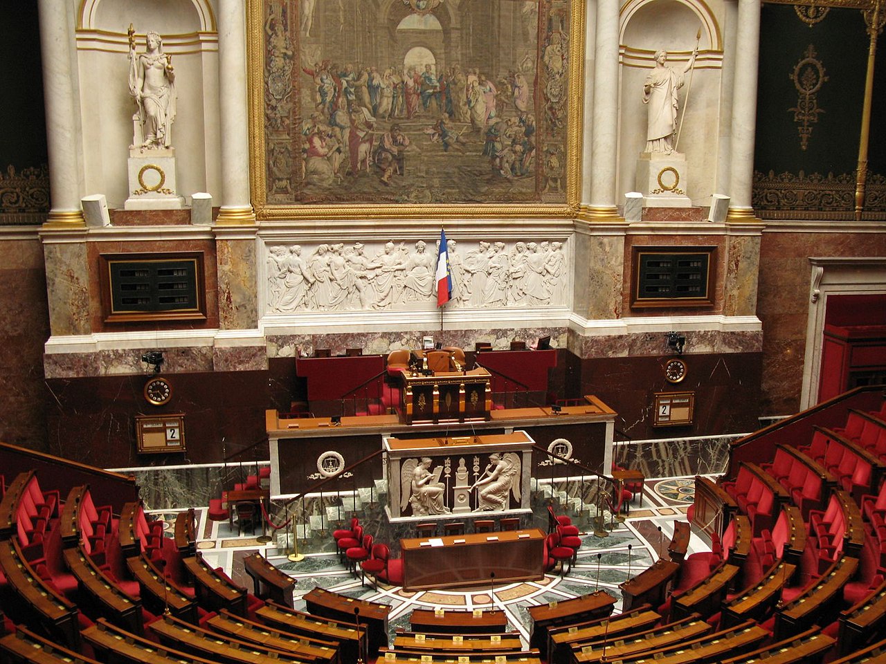 Hémicycle de l Assemblée nationale française - Budget 2026 et CBD
