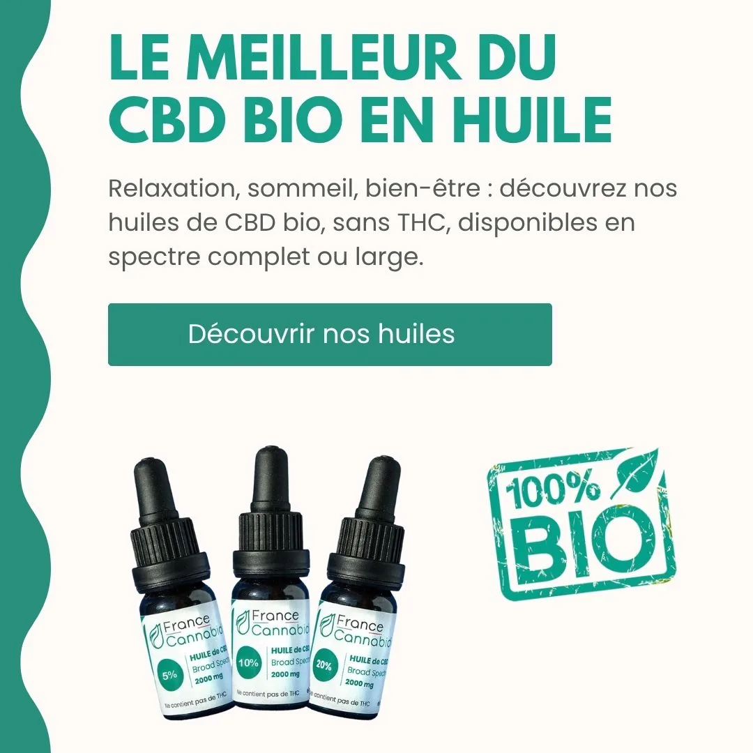 Huile CBD