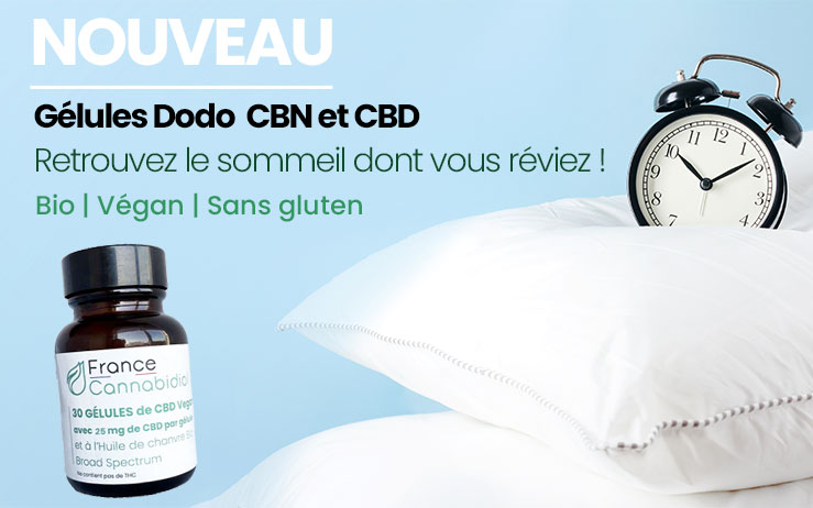 Gélules Dodo CBN, CBD et mélantonine